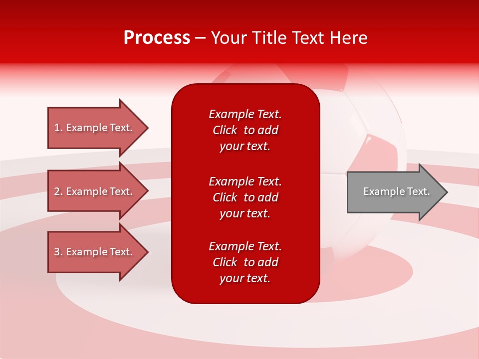 Challenge Target Illustration PowerPoint Template