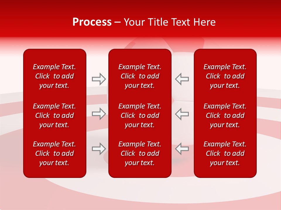 Challenge Target Illustration PowerPoint Template