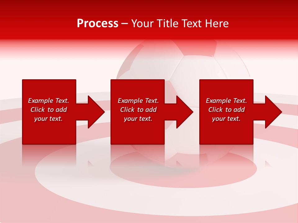 Challenge Target Illustration PowerPoint Template