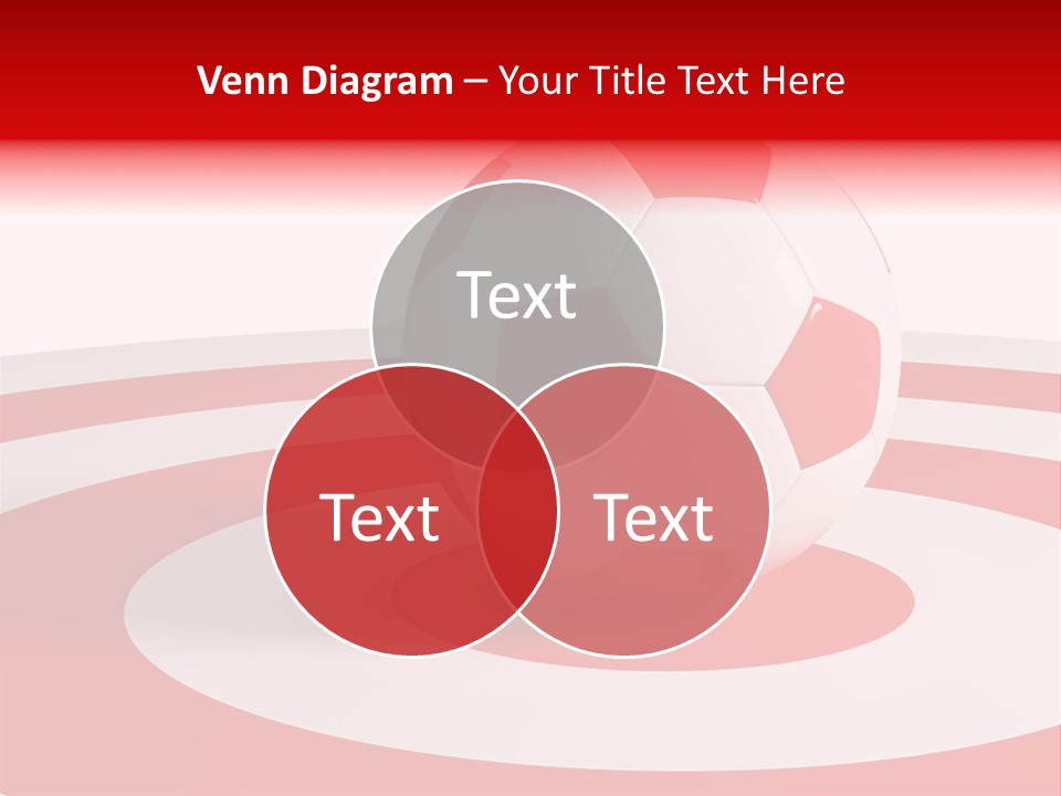 Challenge Target Illustration PowerPoint Template