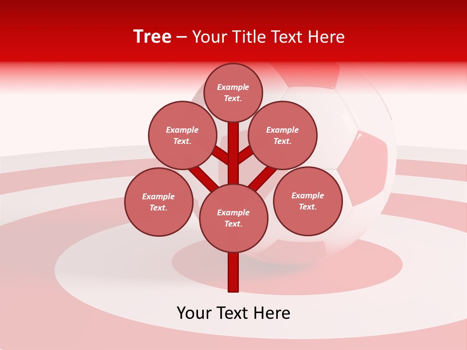 Challenge Target Illustration PowerPoint Template