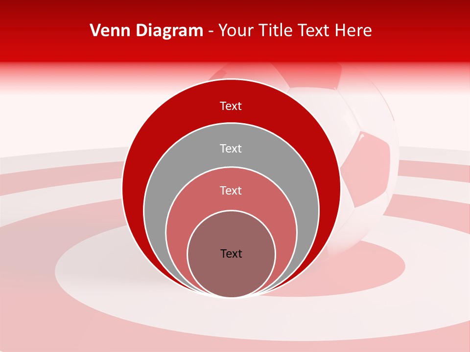 Challenge Target Illustration PowerPoint Template