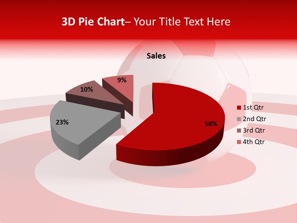 Challenge Target Illustration PowerPoint Template