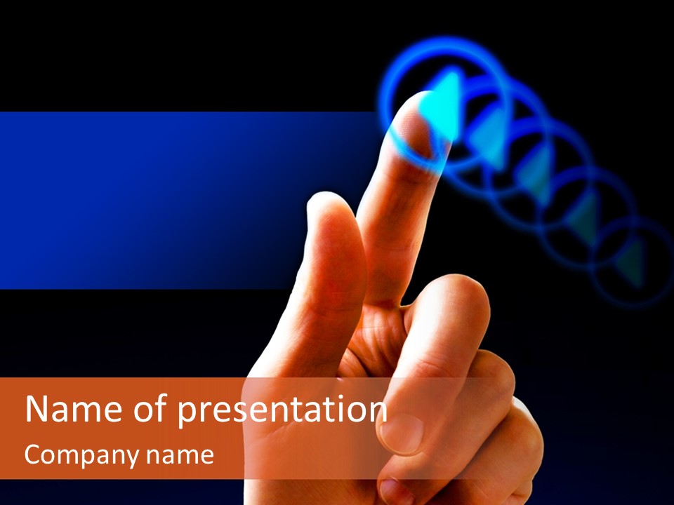 High Reality Interface PowerPoint Template