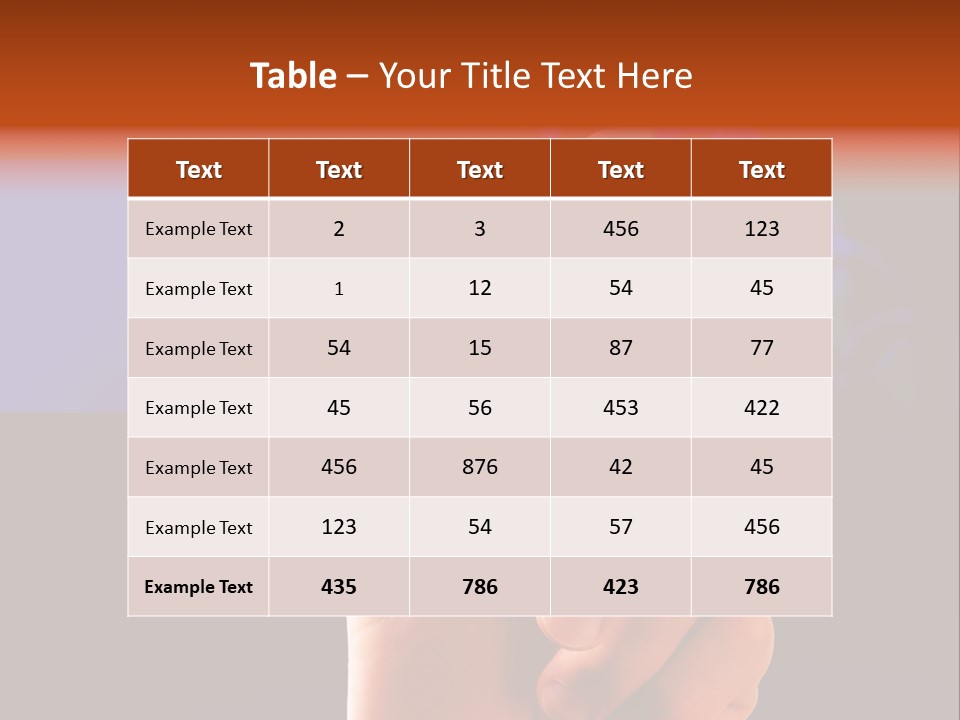High Reality Interface PowerPoint Template