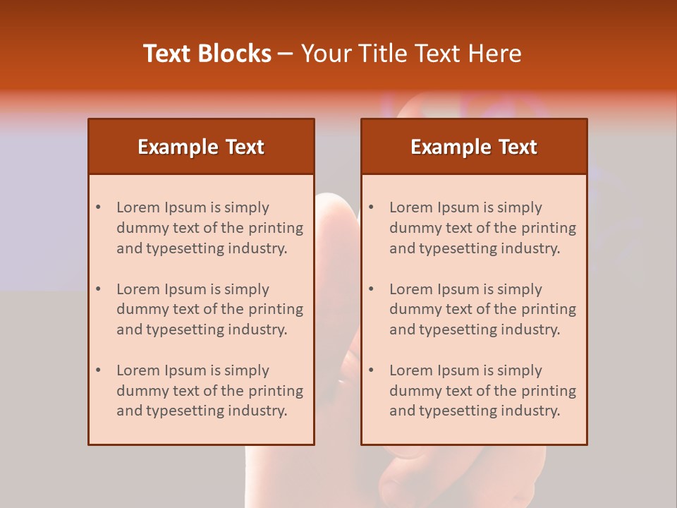 High Reality Interface PowerPoint Template