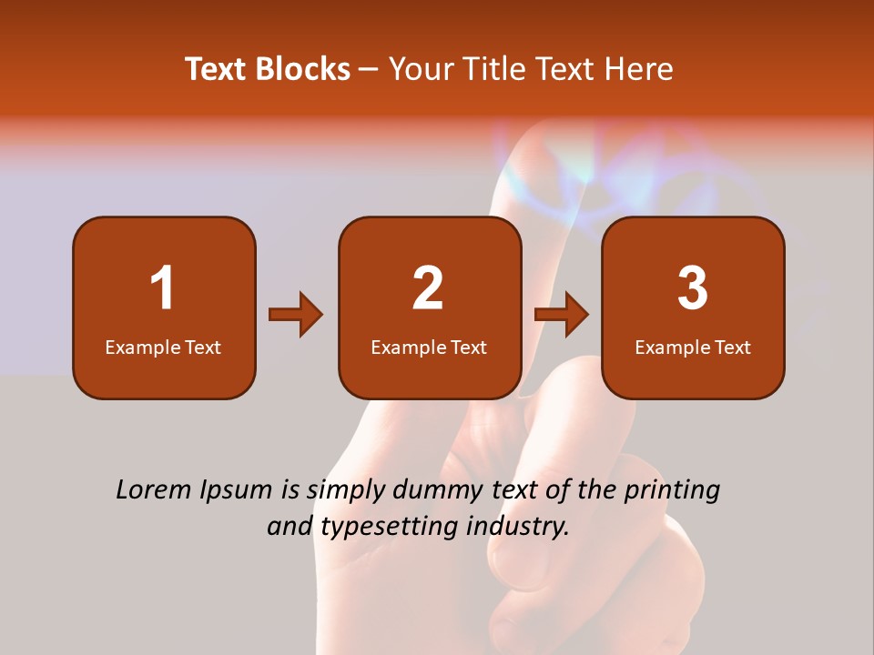 High Reality Interface PowerPoint Template