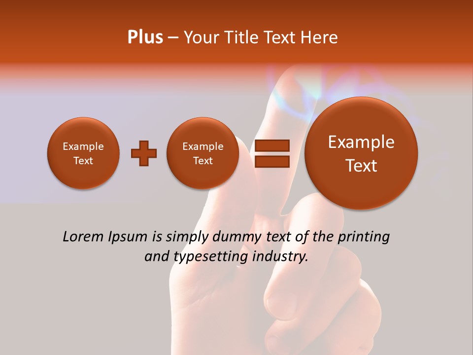 High Reality Interface PowerPoint Template