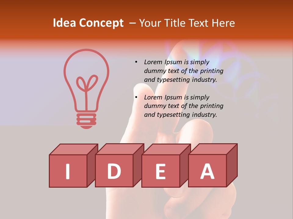 High Reality Interface PowerPoint Template