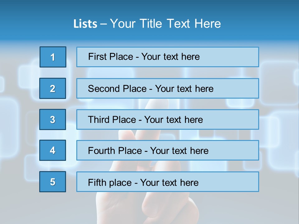 Reality Input System PowerPoint Template