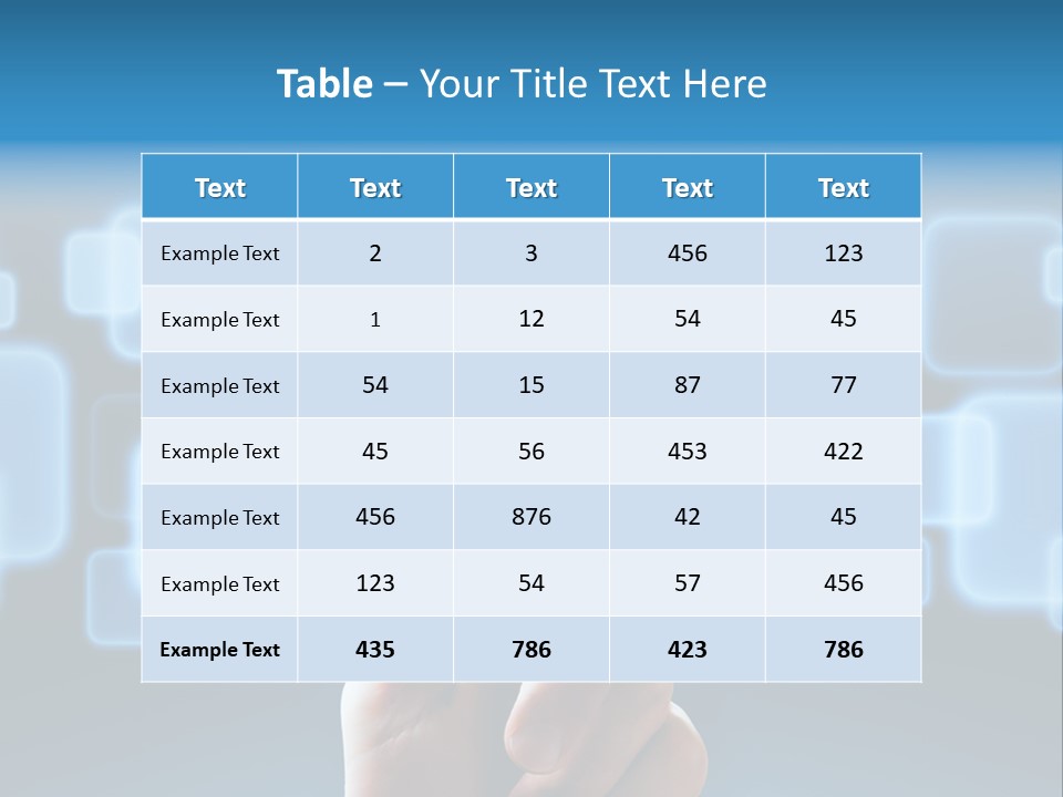 Reality Input System PowerPoint Template