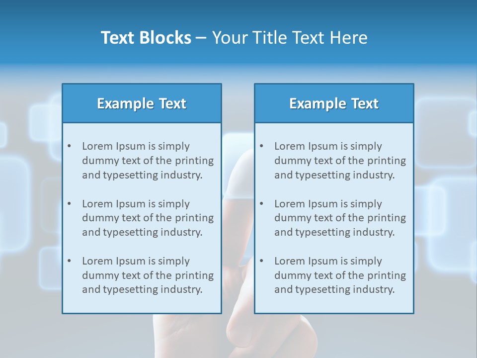 Reality Input System PowerPoint Template