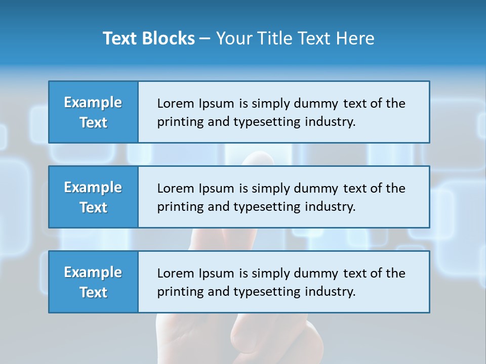 Reality Input System PowerPoint Template