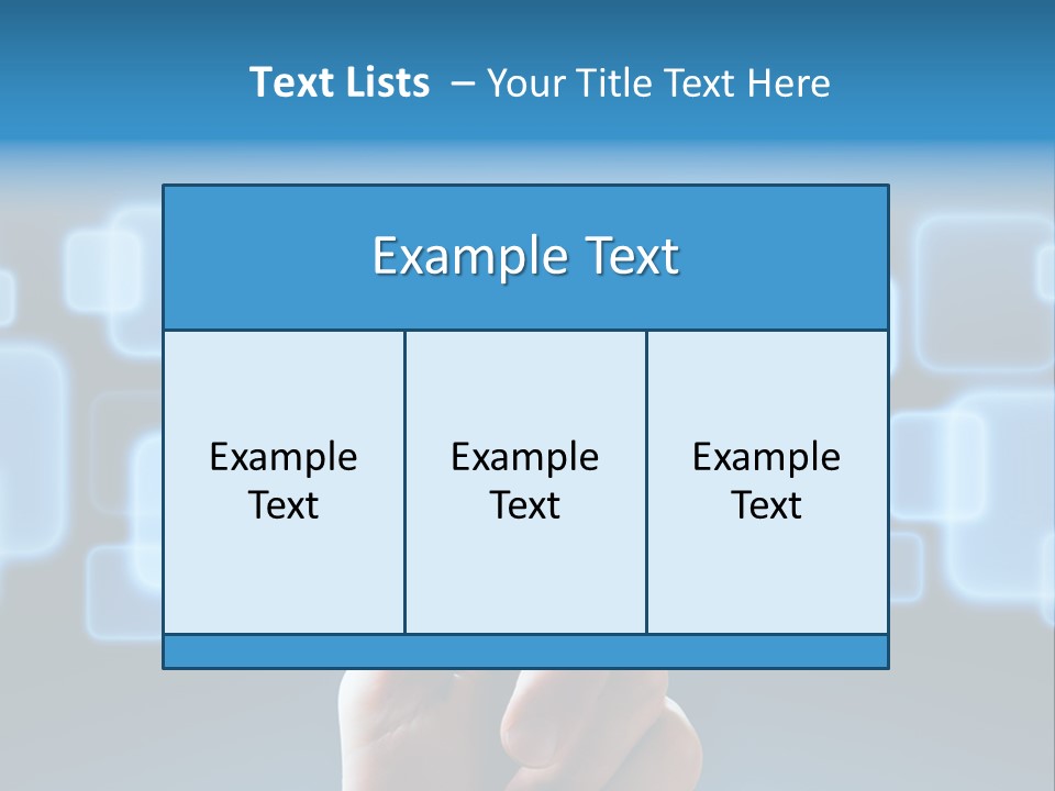 Reality Input System PowerPoint Template