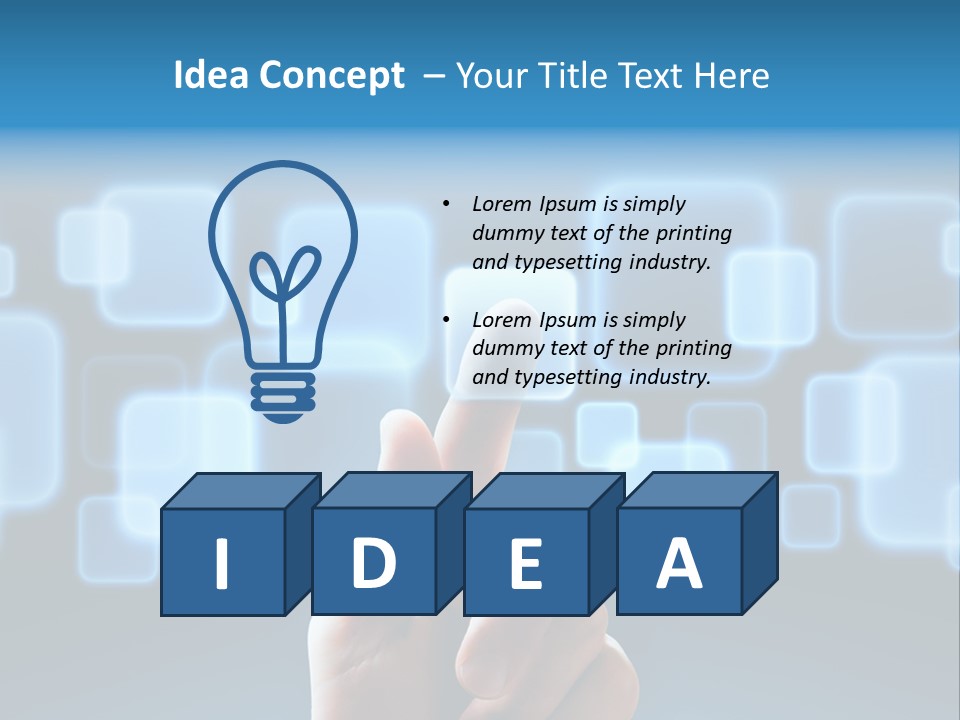 Reality Input System PowerPoint Template