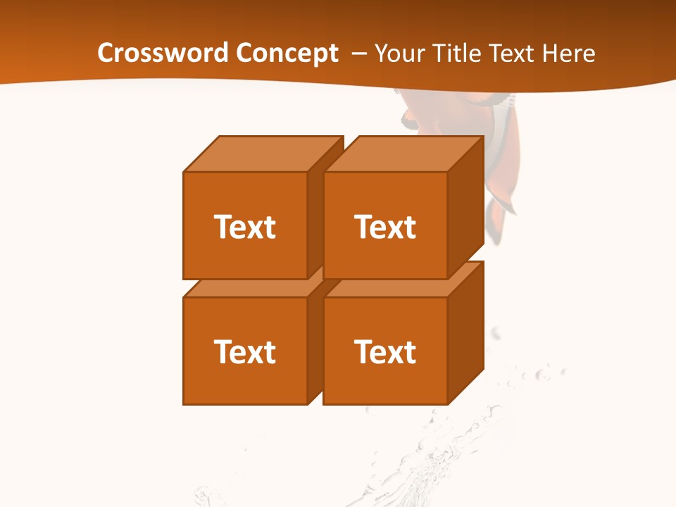 Orange Action Ocean PowerPoint Template