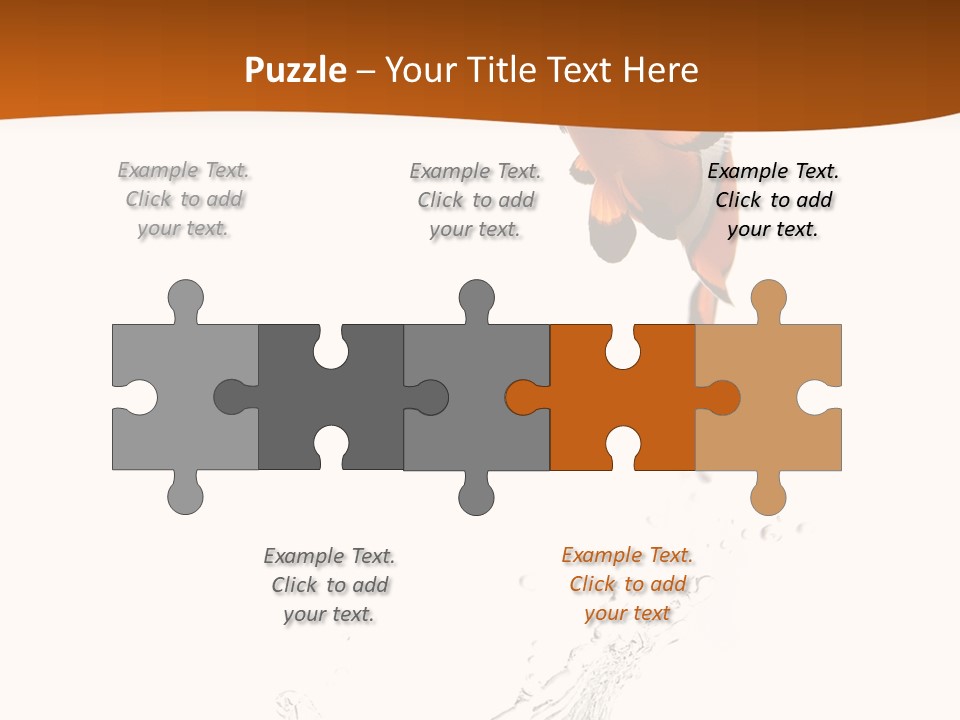 Orange Action Ocean PowerPoint Template