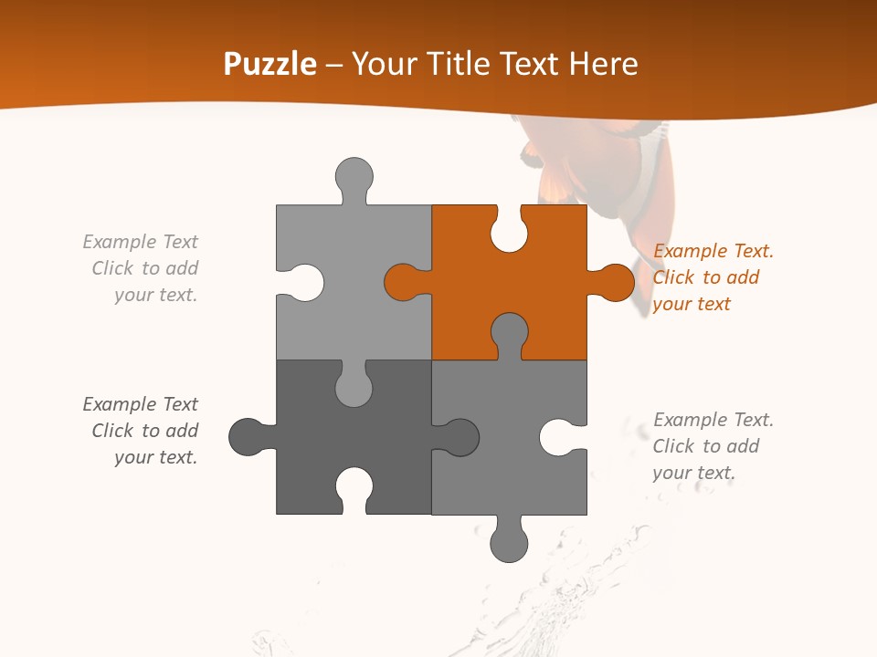 Orange Action Ocean PowerPoint Template