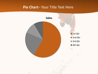 Orange Action Ocean PowerPoint Template