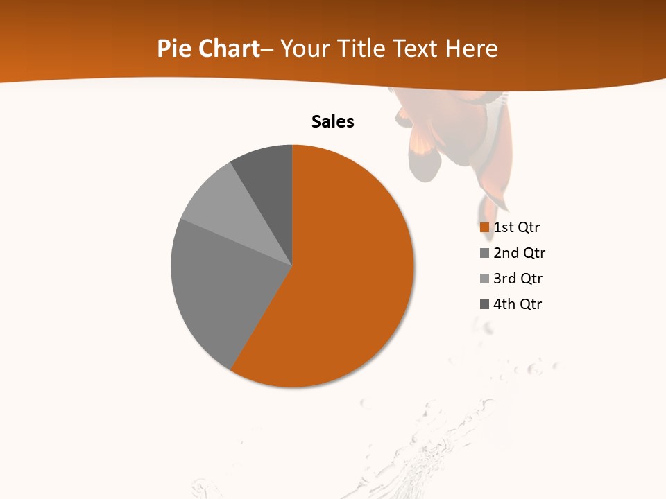 Orange Action Ocean PowerPoint Template