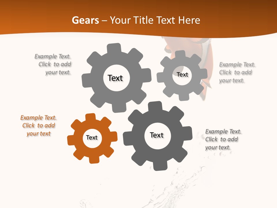 Orange Action Ocean PowerPoint Template