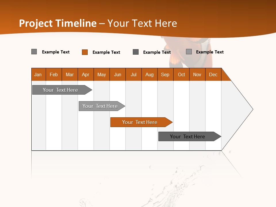 Orange Action Ocean PowerPoint Template