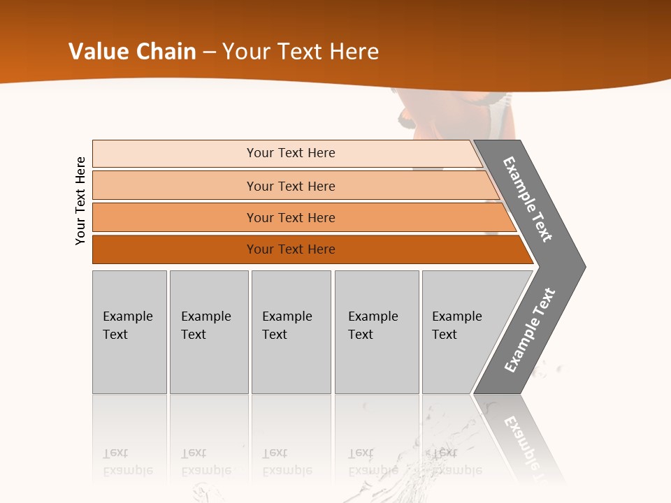 Orange Action Ocean PowerPoint Template