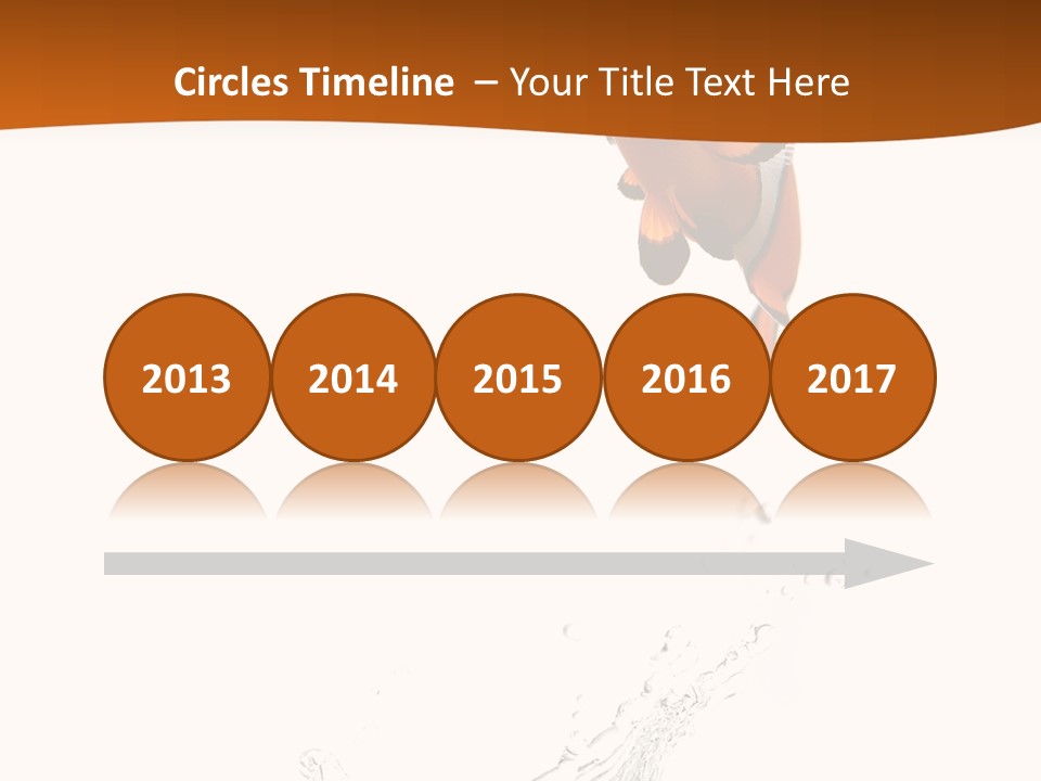 Orange Action Ocean PowerPoint Template