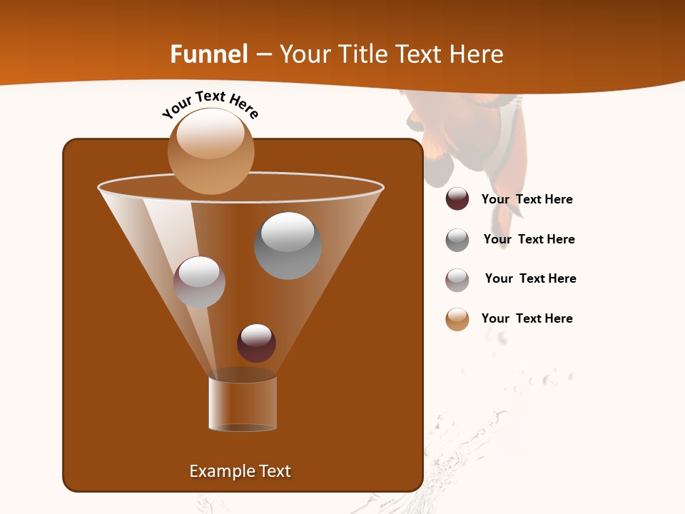 Orange Action Ocean PowerPoint Template