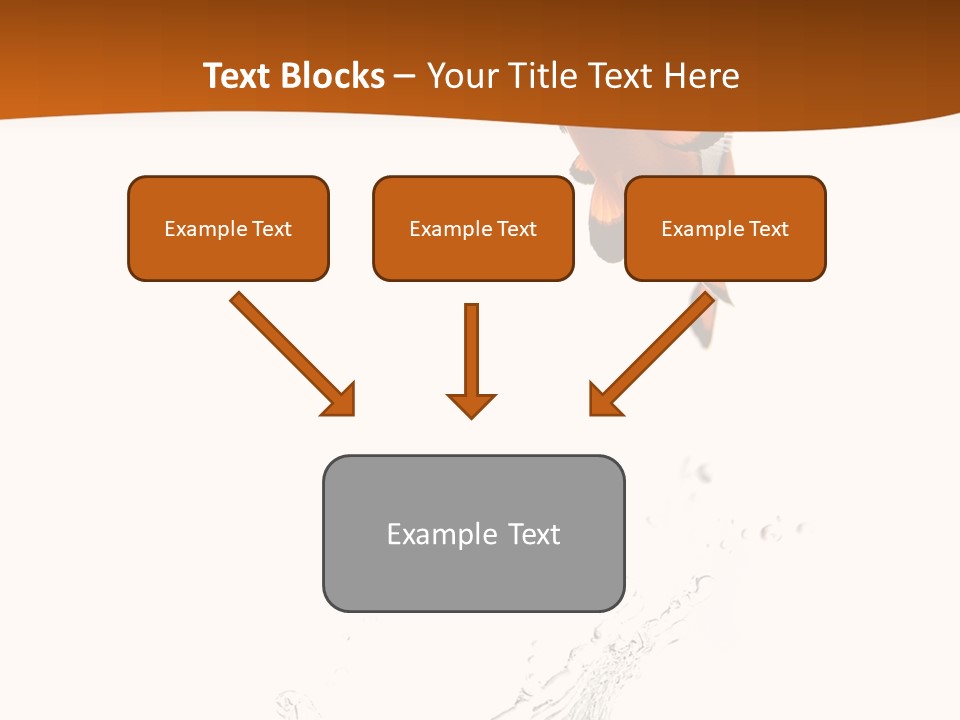 Orange Action Ocean PowerPoint Template