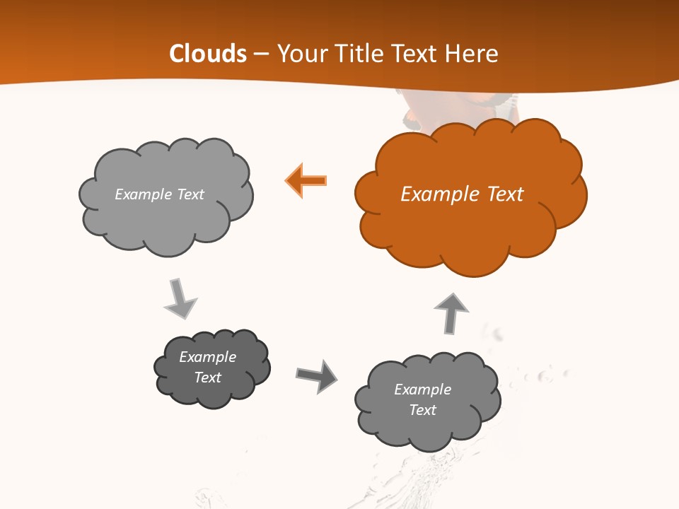 Orange Action Ocean PowerPoint Template