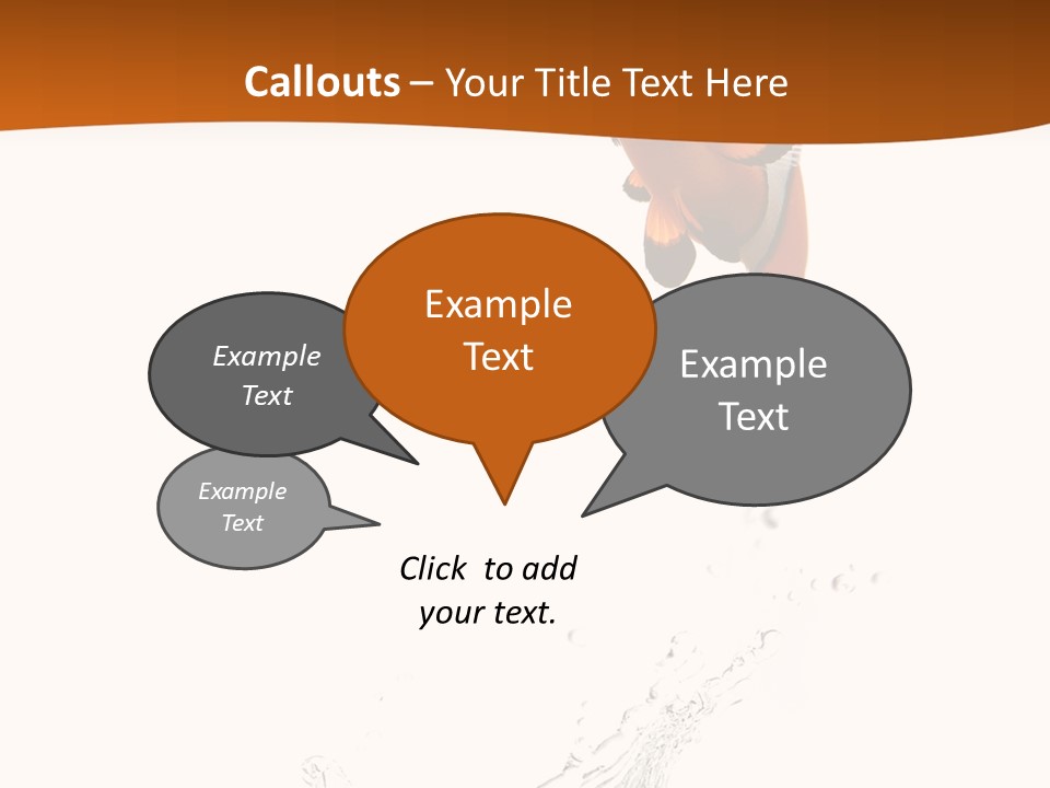 Orange Action Ocean PowerPoint Template