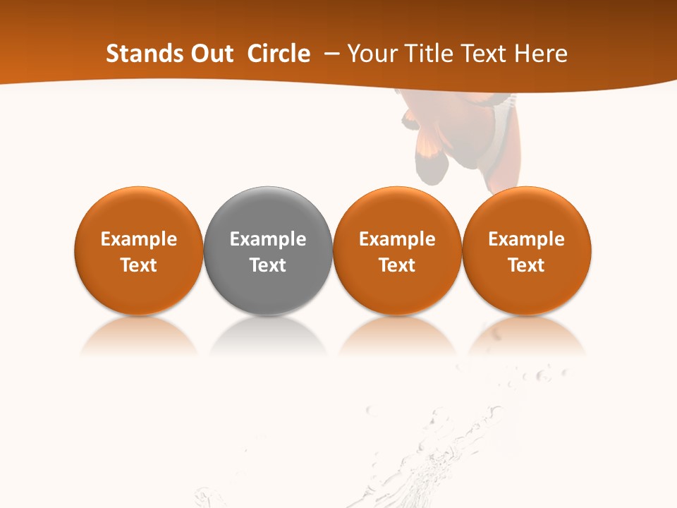 Orange Action Ocean PowerPoint Template