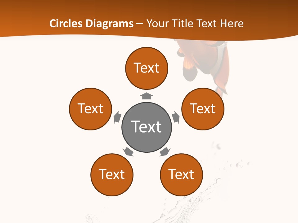 Orange Action Ocean PowerPoint Template