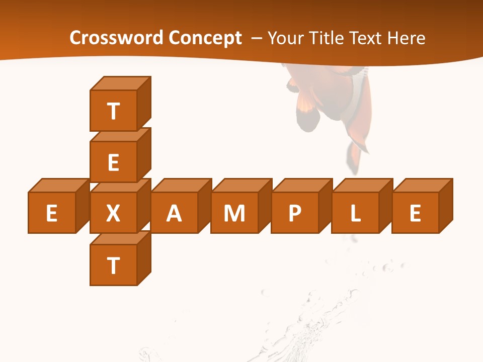 Orange Action Ocean PowerPoint Template