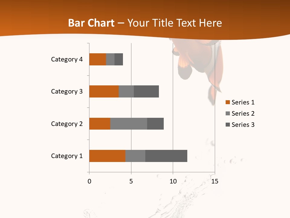 Orange Action Ocean PowerPoint Template