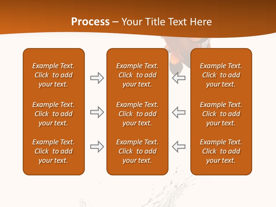 Orange Action Ocean PowerPoint Template