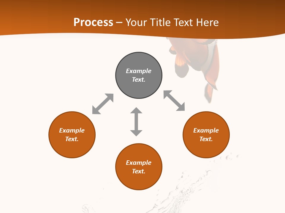 Orange Action Ocean PowerPoint Template
