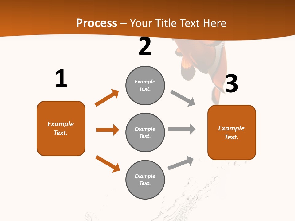 Orange Action Ocean PowerPoint Template