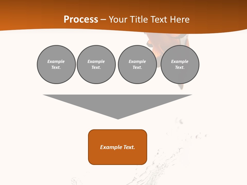 Orange Action Ocean PowerPoint Template
