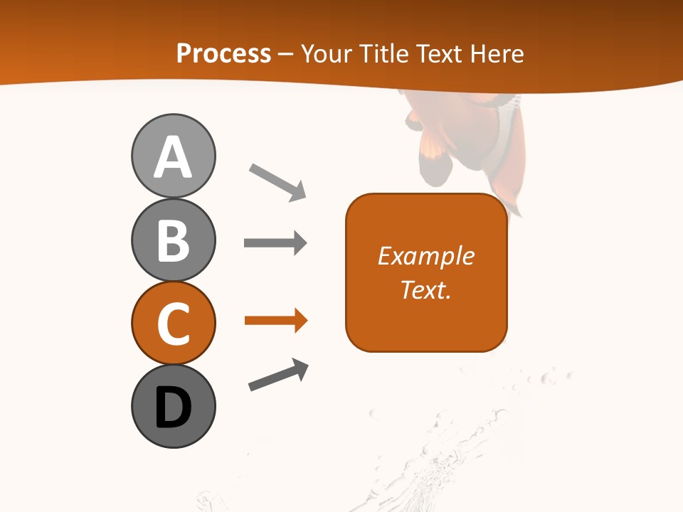 Orange Action Ocean PowerPoint Template