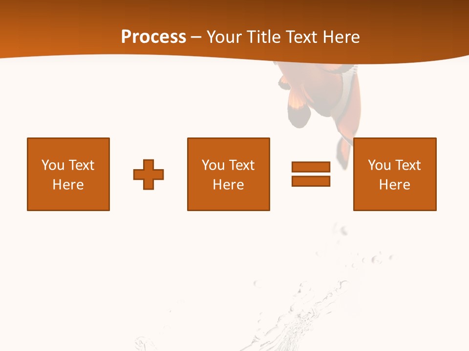 Orange Action Ocean PowerPoint Template