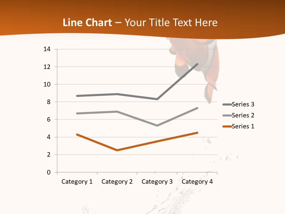 Orange Action Ocean PowerPoint Template