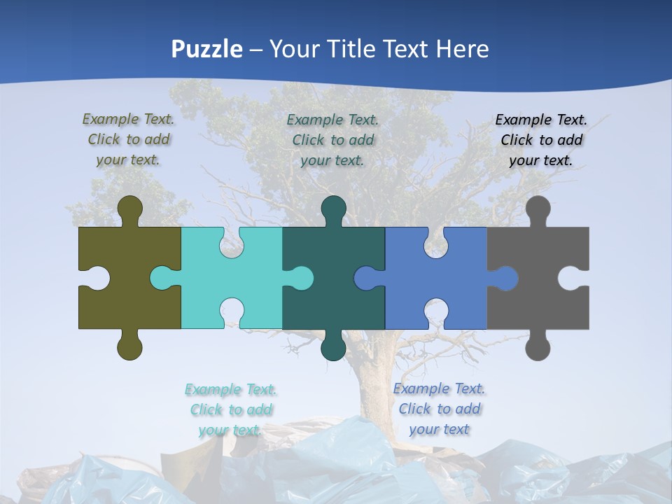 Flora Junk Concepts PowerPoint Template