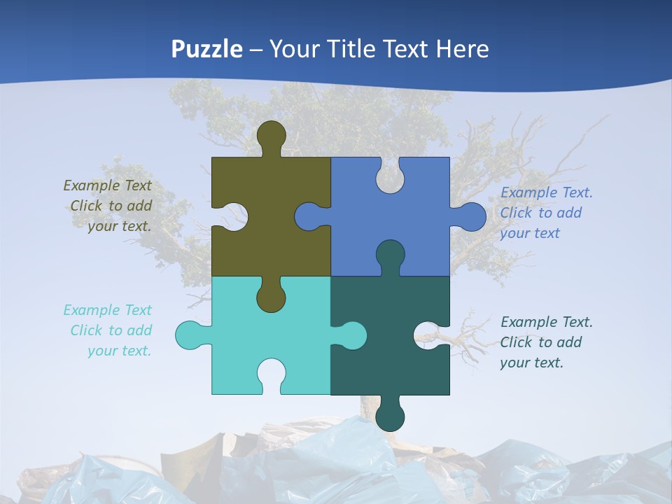 Flora Junk Concepts PowerPoint Template