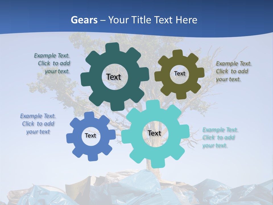 Flora Junk Concepts PowerPoint Template