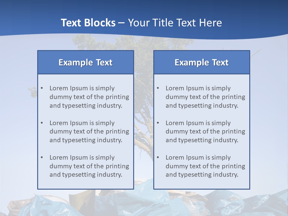 Flora Junk Concepts PowerPoint Template