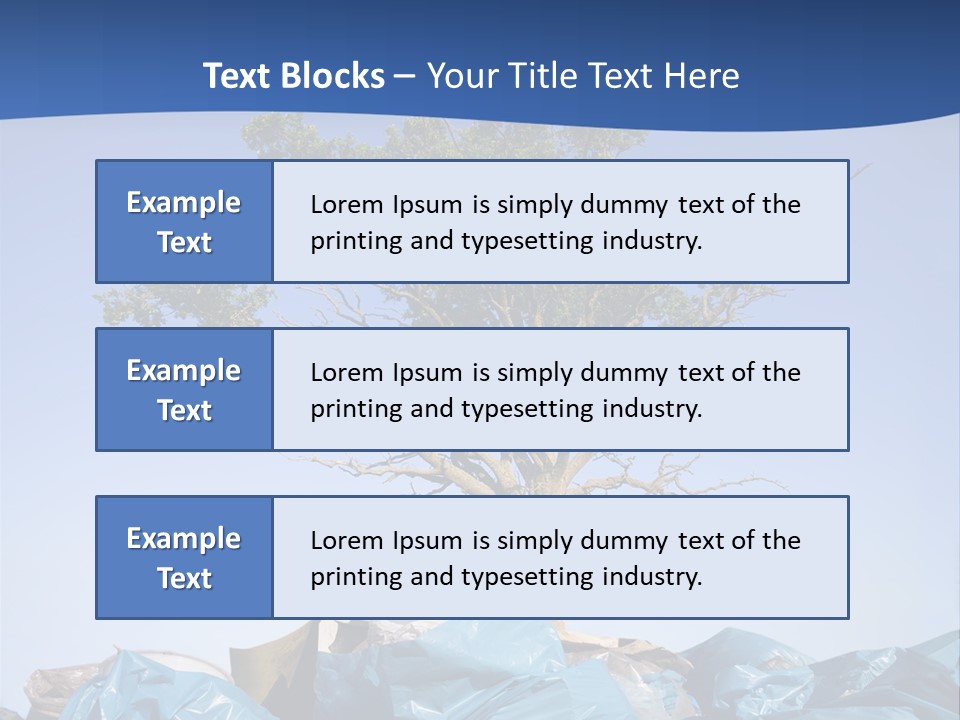 Flora Junk Concepts PowerPoint Template