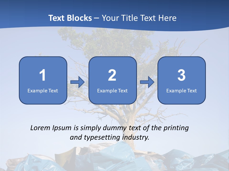 Flora Junk Concepts PowerPoint Template