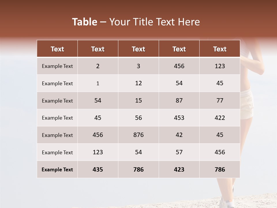 Action  Recreation PowerPoint Template